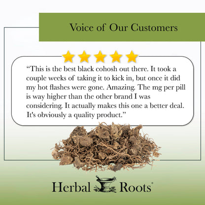 Black Cohosh Root Capsules (Organic)