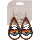 I Heart Me - Wooden Earrings