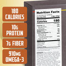 Peanut Butter Chocolate Defender Bar (Chia, Hemp, Flax, Dandelion Flower, Psyllium Husk)