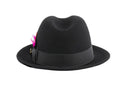 Trilby Black Hat