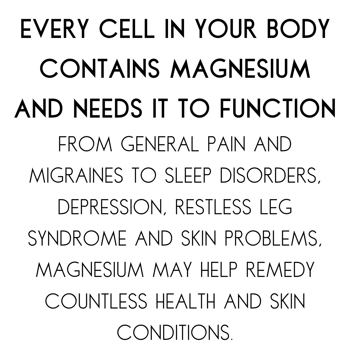 Magnesium Oil Spray - Relax & Sleep