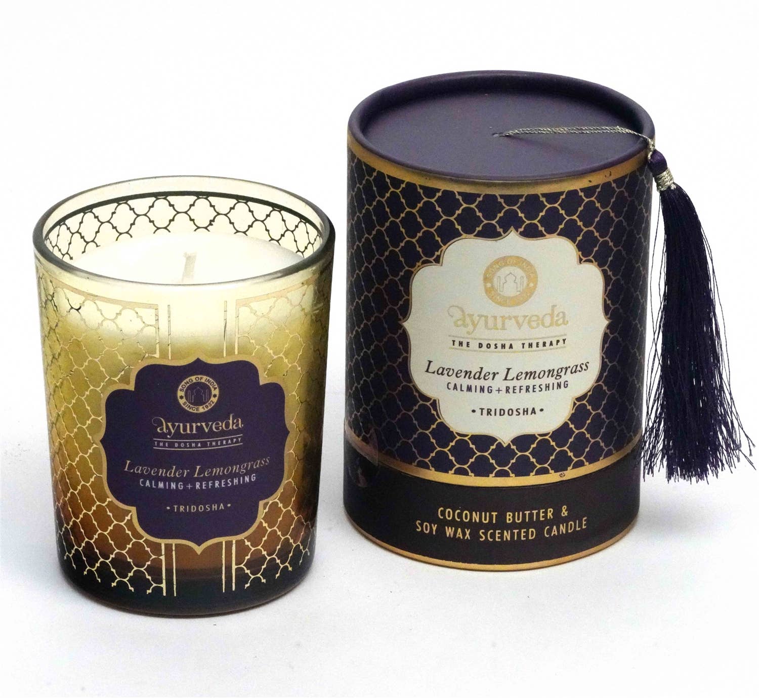 Ayurveda Candle - Lavender Lemongrass