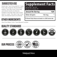 Colloidal Silver Liquid Supplement (8 fl oz)