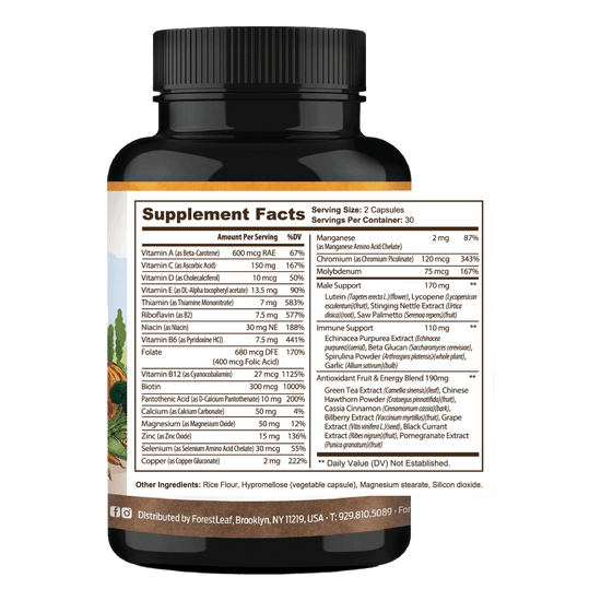 Multi Vitamin for Men (60 capsules)