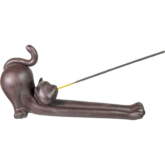 Ceramic Cat Incense Holder