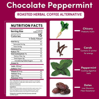 Chocolate Peppermint Chicory Herbal Coffee