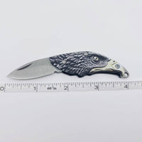 Eagle Head Mini Pocket Knife - Stainless Steel