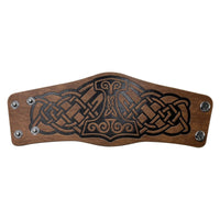 Viking Leather Cuff Bracelet