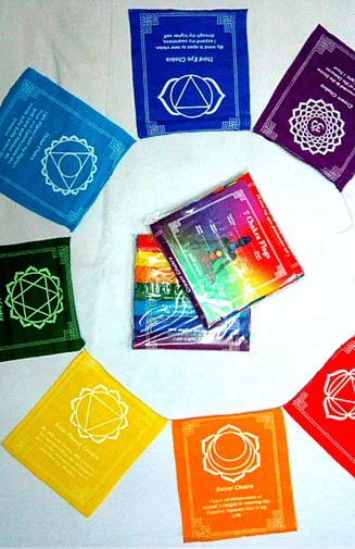 7 Chakra Prayer Flags