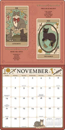 Cats Rule the Earth Tarot 2027 Wall Calendar