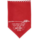 Pet Bandana - "Every Burger You Flip, Every Chip You Dip, I'll Be Watching You"