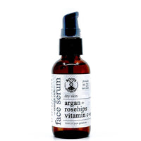 Face serum. Argan, Rosehips, Vitamin C, Vitamin E