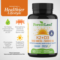 Vitamin K2+D3 (60 capsules)