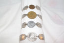 Coin Bracelet made from Spoons & Forks