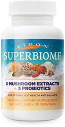 SuperBiome Mushroom Probiotic Capsules