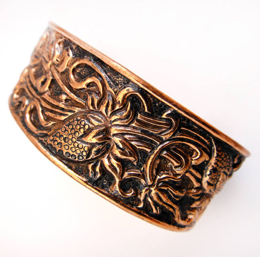 Solid Copper Cuff Bracelet