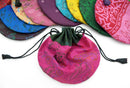 Small Drawstring Pouch - Perfect for Jewelry or Gemstones
