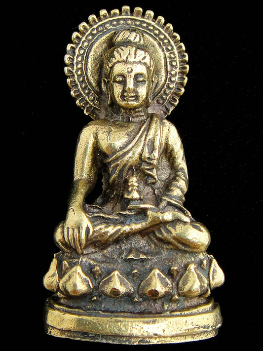 Small Brass Buddha