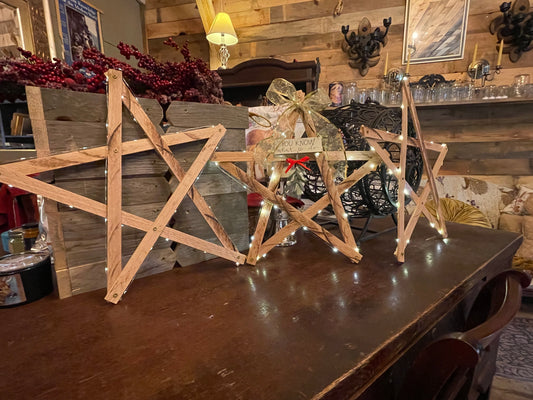 Handmade Wooden Star