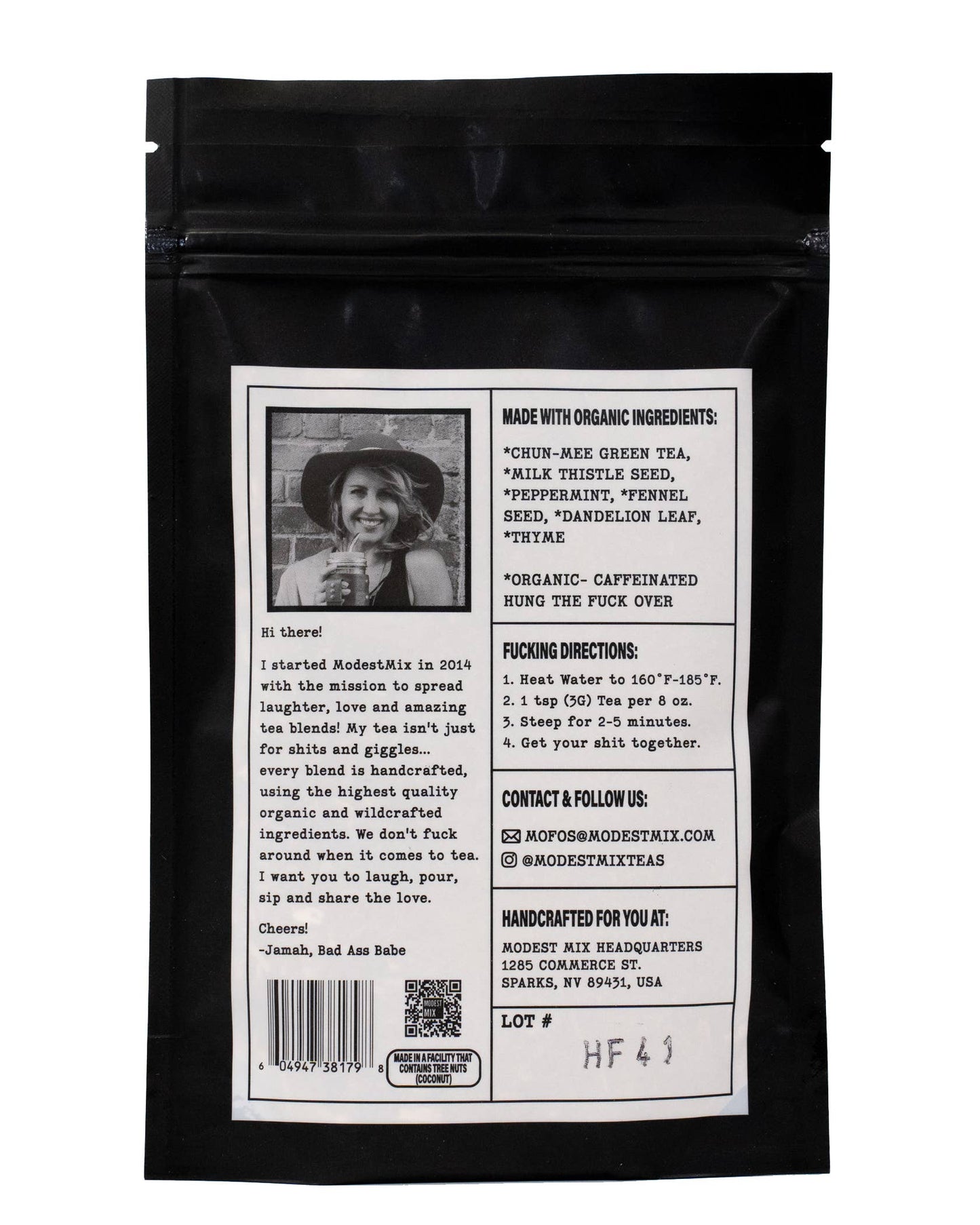 Hung the Fuck Over Tea - 100% Organic
