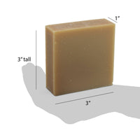 Sandalwood Soap - Velvety, Handcrafted (4.5 oz)