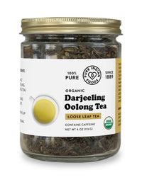 Darjeeling Oolong Tea, Certified Organic - 4 oz