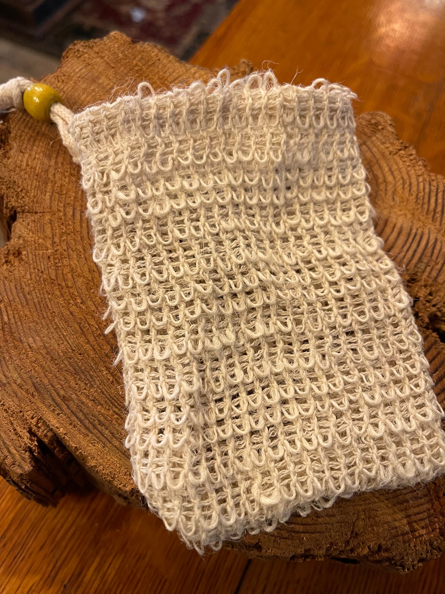 Natural Fiber Soap Sack