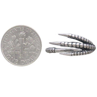 Bird Claw Ring - Sterling Silver Adjustable