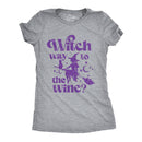 Witch Way To The Wine? - Women's T-shirt