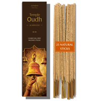 Temple Oudh Prayer Incense Sticks | Charcoal-Free