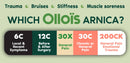 Olloïs Arnica Montana 30X Vegan Organic Kosher, 80 Pellets