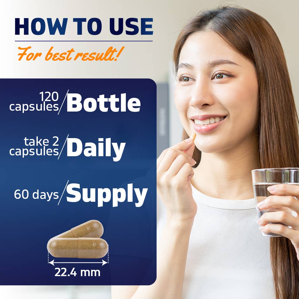 Tinnitus Relief Support (120 Capsules)