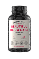 Beautiful Hair and Nails - Herbal Supplement with 14 Herbs (60 capsules)