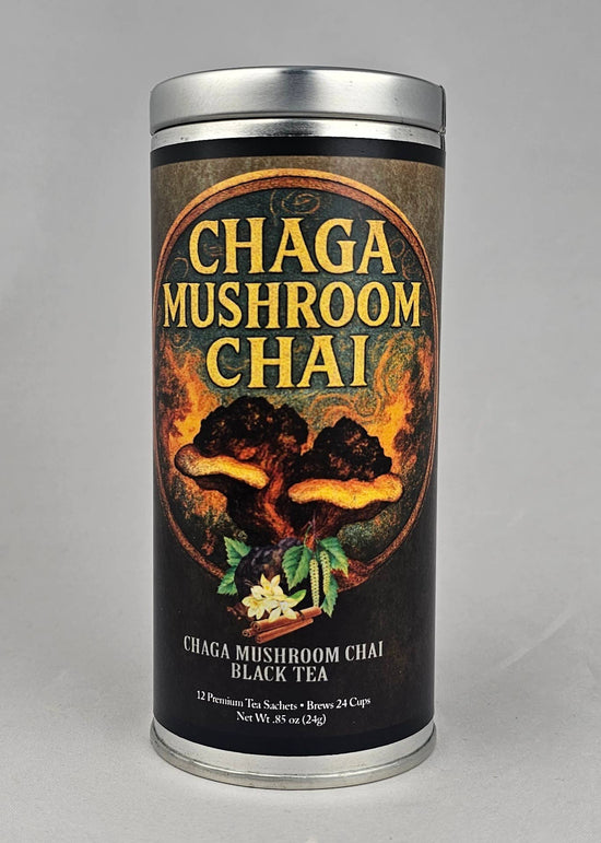 Chaga Mushroom Chai (12 Tea Sachets)