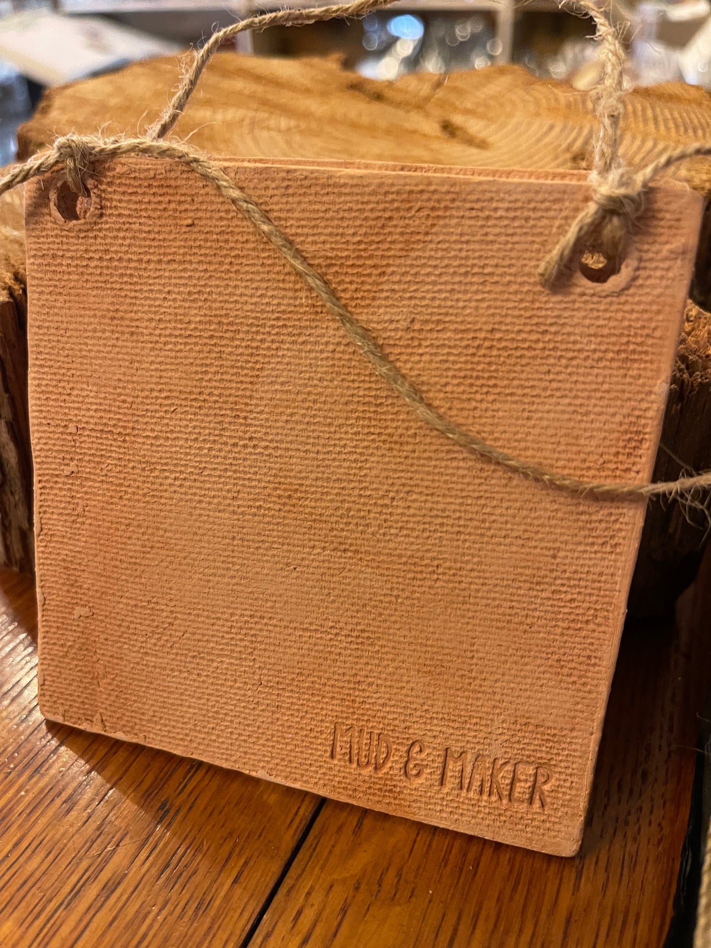 "Don't stumble over something behind you" Wall Hanging Tile