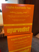 Organic Kapha Ayurvedic Tea: Rooibos, Turmeric, Ginger