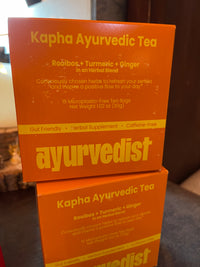 Organic Kapha Ayurvedic Tea: Rooibos, Turmeric, Ginger