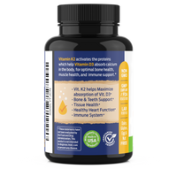Vitamin K2+D3 (60 capsules)