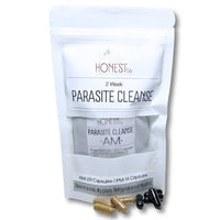 Parasite Cleanse Capsules – 2 Week Herbal Regimen with Wormwood & Charcoal