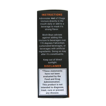 Wild Organic Chaga Tincture (4oz)