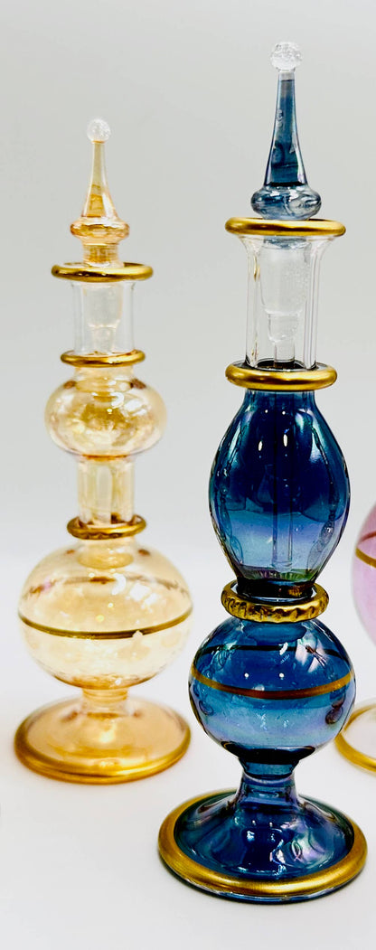 Handblown Glass Egyptian Aromatherapy Bottle