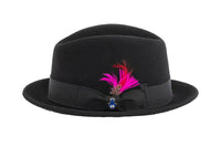 Trilby Black Hat