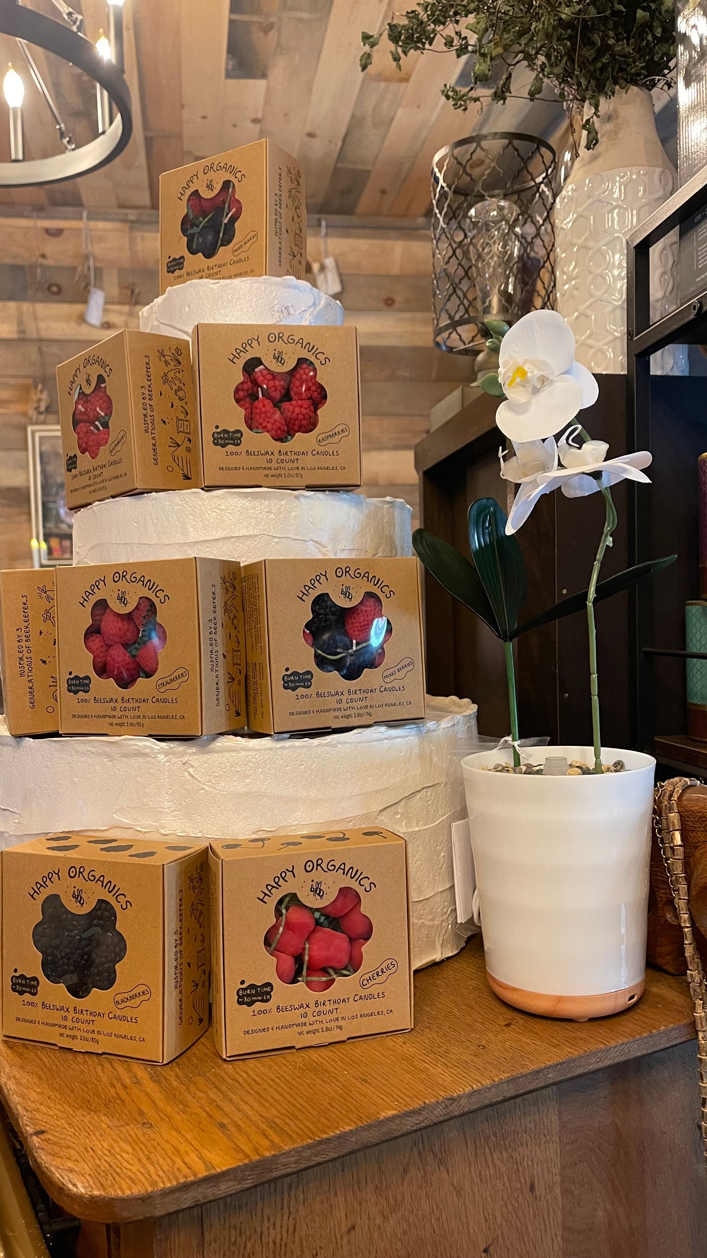 Strawberry Candles