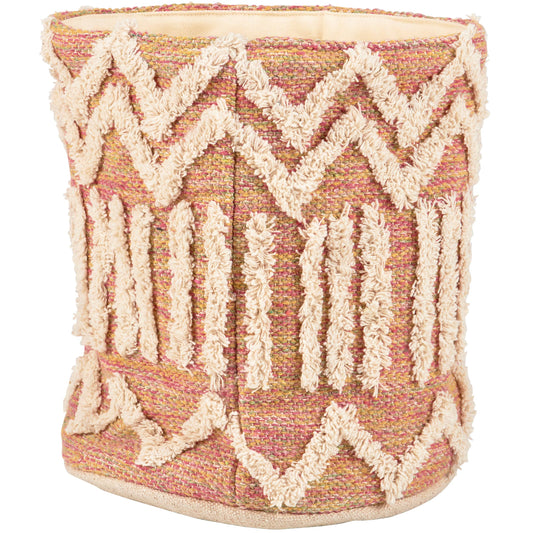 Bohemian Woven Cotton Bin