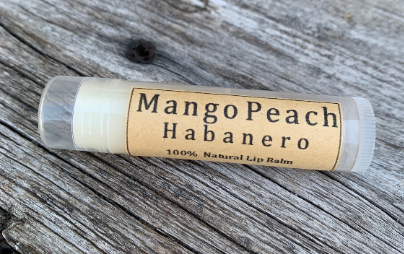 Mango Peach Habanero Natural Lip Balm
