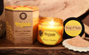 Organic Goodness Candle Sandalwood, Toxin-free, Lead-free Cotton Wick