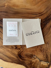 Greeting Card Combo Pack w/ "Namaste" Manifestation Tattoo