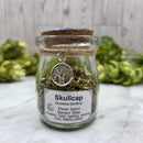 Dried Skullcap in Apothecary Herb Jar w/Tree of Life Charm
