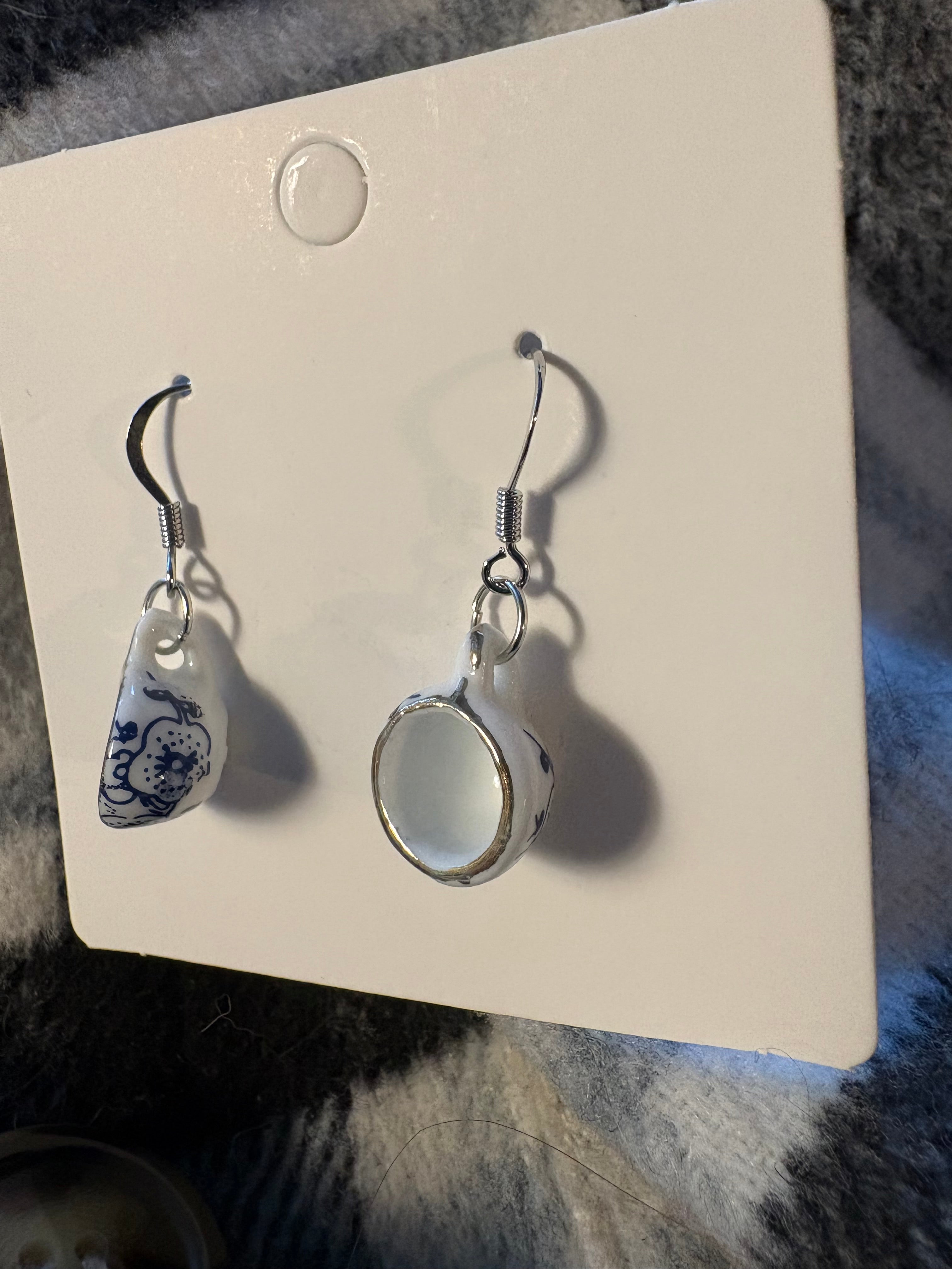 Tea Cup Earrings