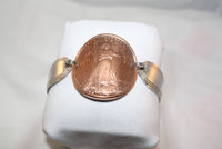Copper Coin Spoon Bracelet